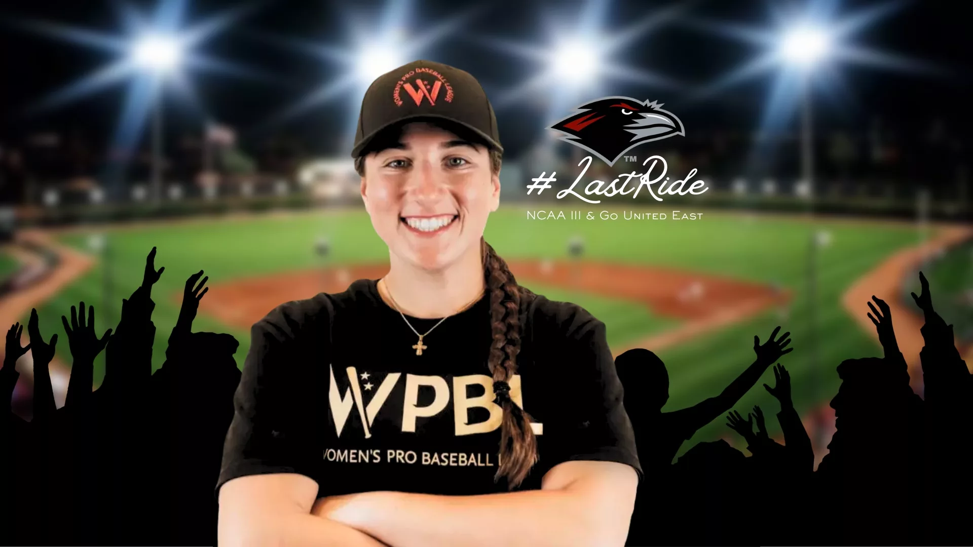 Close up of student athlete Gisella Schiano who was drafted to a professional baseball team to represent how Rosemont College is a Forbes rated best online college, and a best Main Line college.