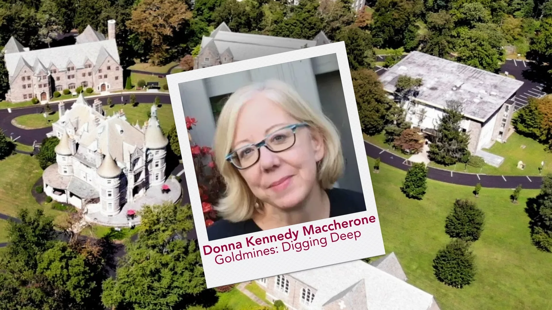 Rosemont College Donna Kennedy Maccherone Polaroid of Donna Kennedy Maccherone is part of why Rosemont College is a Forbes rated best online college, and a best Main Line college.