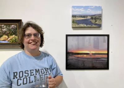 Oktoberfest 2025 Alumni Exhibit photographer to represent how Rosemont College is a Forbes rated best online college, and a best Main Line college.