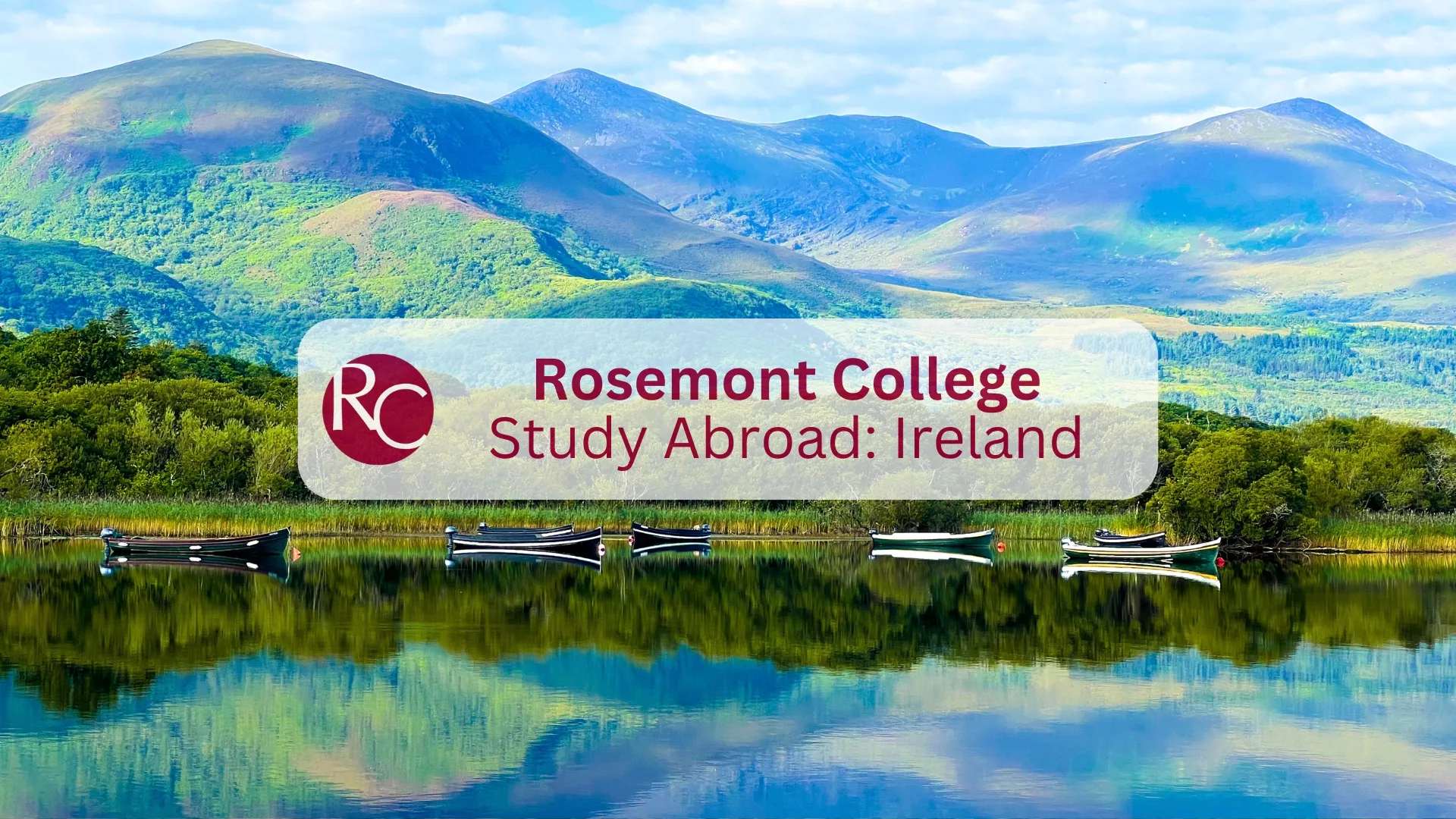 View of the hills of Killarney Ireland to represent how Rosemont College is a Forbes rated best online college, and a best Main Line college.