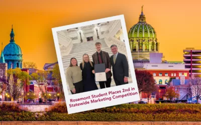 Rosemont Student Places 2nd in Statewide Marketing Competition