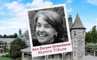 Rosemont Alumna Tribute: Ann Duryea Greenleese ’59