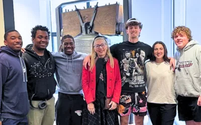 Sports Governance Students Visit National Liberty Museum