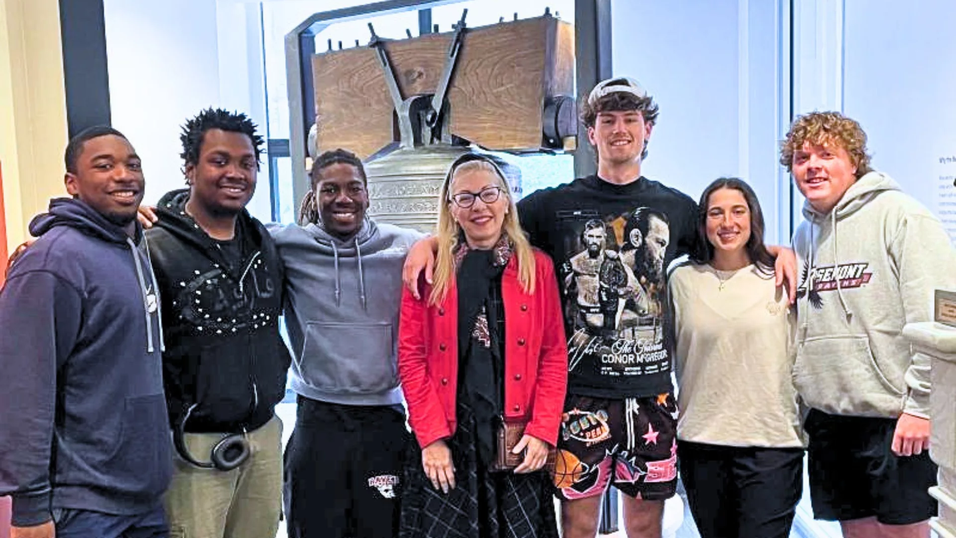 A 2026 Sports Governance Course visit to the National Liberty Museum to represent how Rosemont College is a Forbes rated best online college, and a best Main Line college.