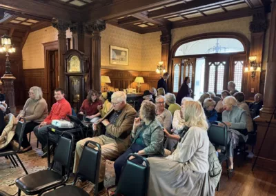 Photo from the Rosemont College Heritage Irish History event to represent how Rosemont College is a Forbes rated best online college, and a best Main Line college.