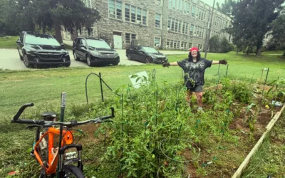 Summer Stewards Care for the Patrick Herman Memorial Garden